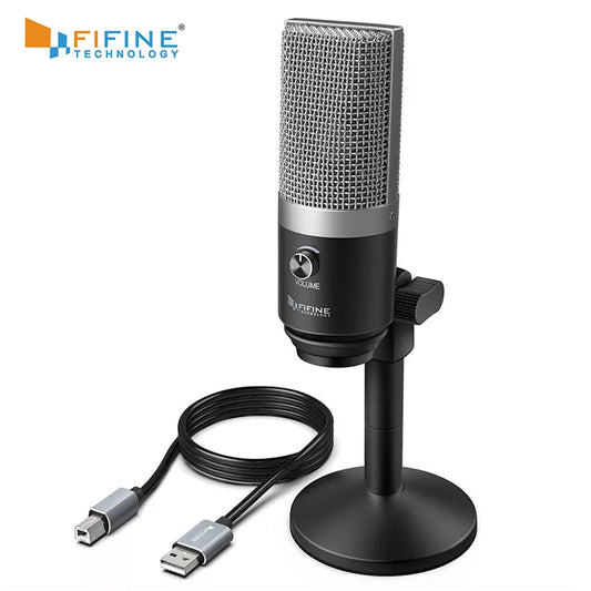 USB Microphone for laptop and Computers for Recording Streaming Voice overs Podcasting for Audio&Video K670